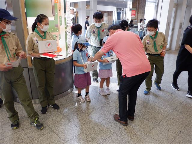 日野２団ビーバー隊活動写真その8