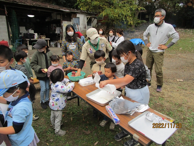 日野２団ビーバー隊活動写真その6