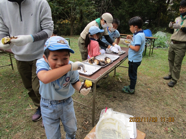 日野２団ビーバー隊活動写真その34