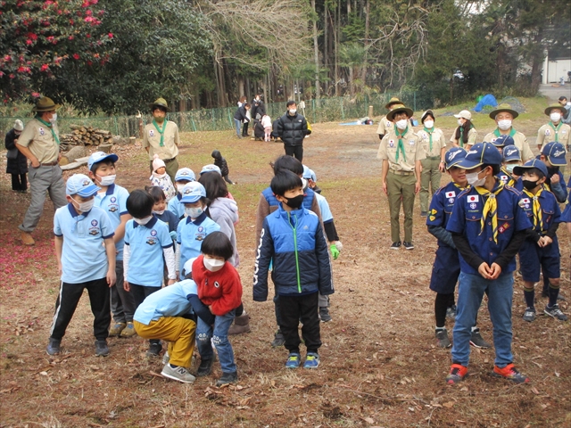 日野２団ビーバー隊活動写真その2