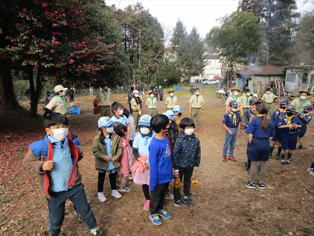 日野２団ビーバー隊活動写真その25