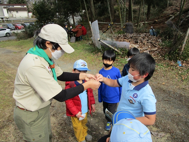 日野２団ビーバー隊活動写真その27