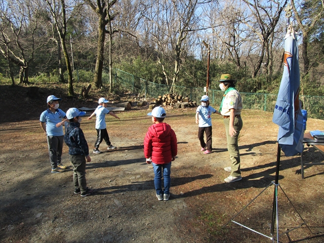 日野２団ビーバー隊活動写真その1