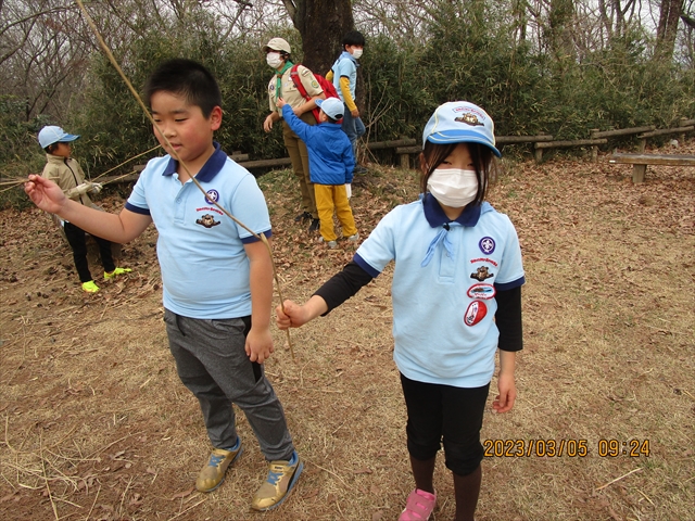 日野２団ビーバー隊活動写真その12