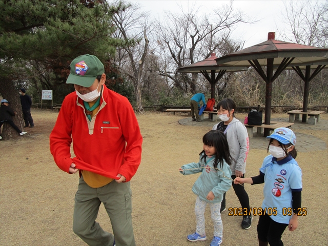 日野２団ビーバー隊活動写真その13