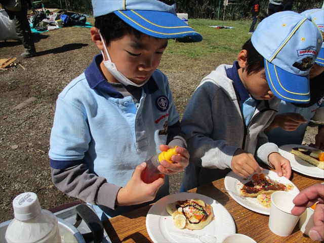 日野２団ビーバー隊活動写真その22