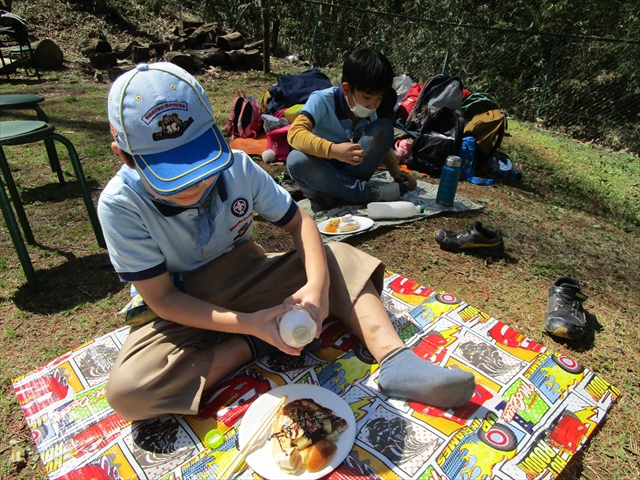 日野２団ビーバー隊活動写真その38