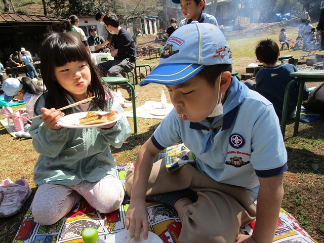 日野２団ビーバー隊活動写真その41