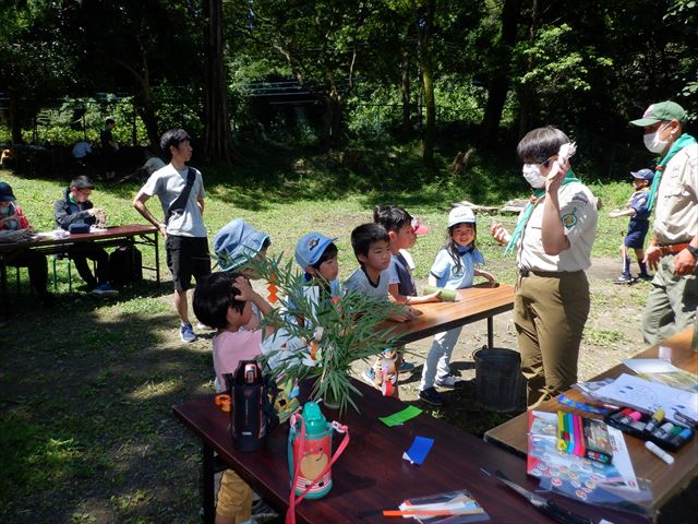 日野２団ビーバー隊活動写真その23