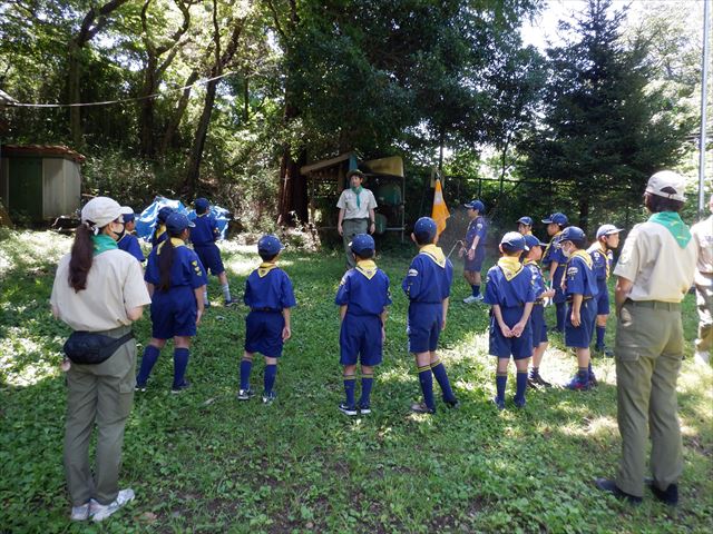 日野２団ビーバー隊活動写真その28