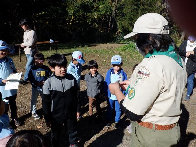 日野２団ビーバー隊活動写真その49