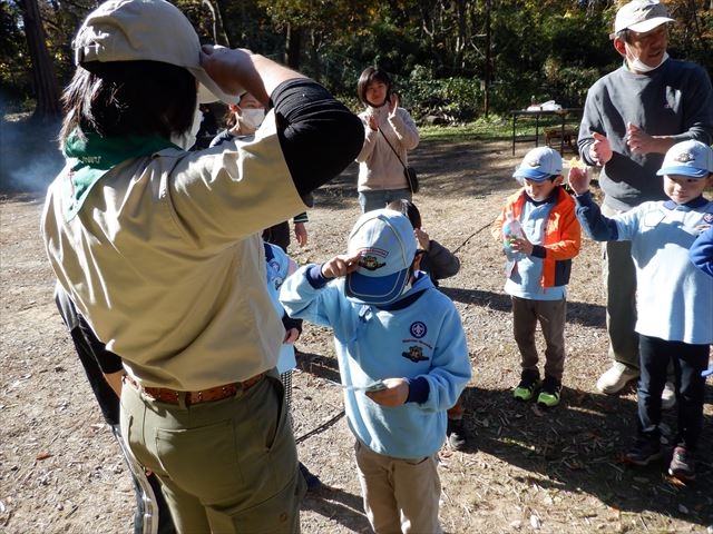 日野２団ビーバー隊活動写真その52