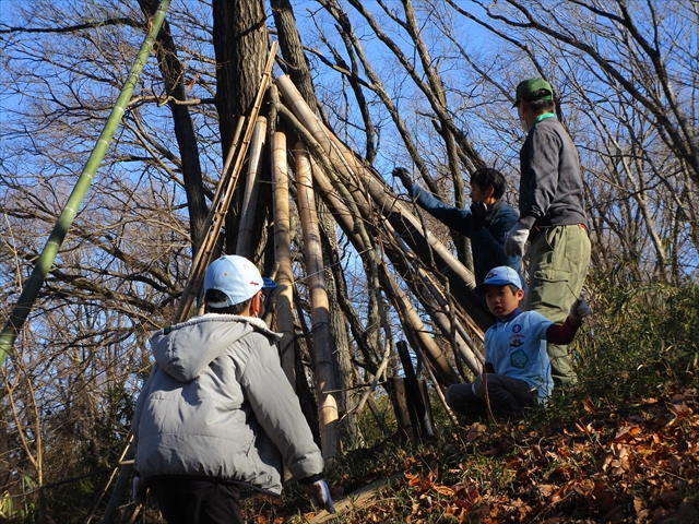 日野２団ビーバー隊活動写真その7