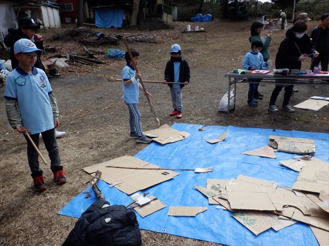 日野２団ビーバー隊活動写真その23