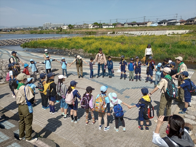 日野２団ビーバー隊活動写真その6