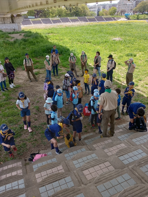 日野２団ビーバー隊活動写真その9