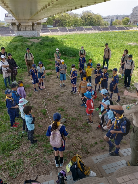 日野２団ビーバー隊活動写真その10