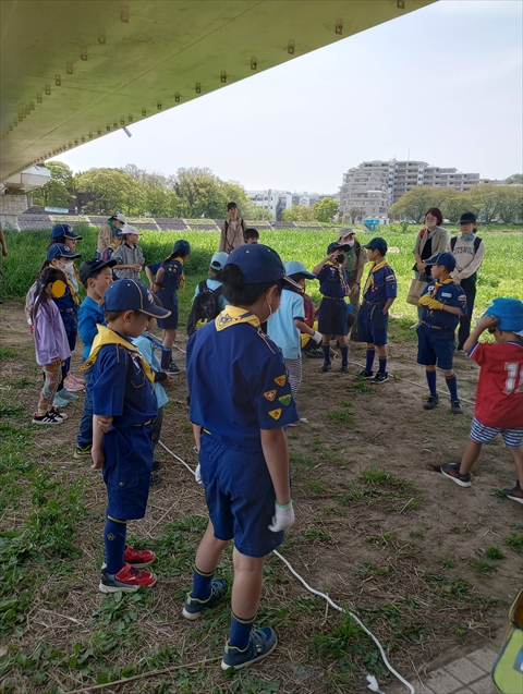 日野２団ビーバー隊活動写真その11