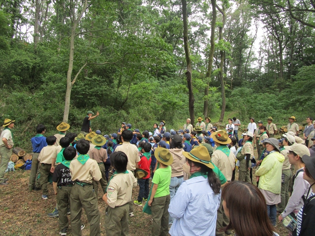 日野２団ビーバー隊活動写真その37