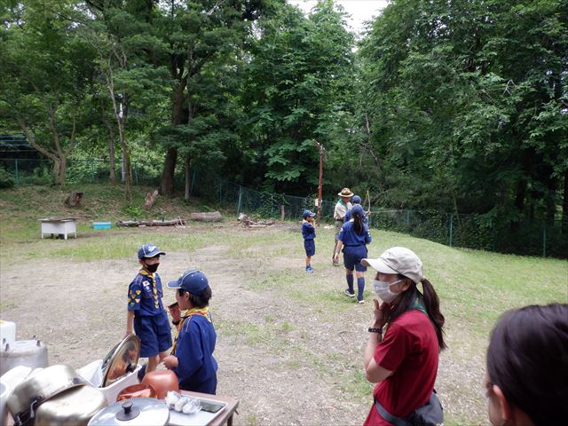 日野２団ビーバー隊活動写真その15