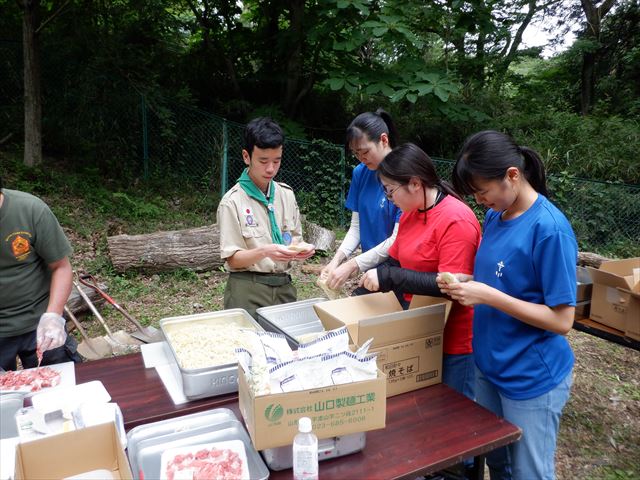 日野２団ビーバー隊活動写真その27