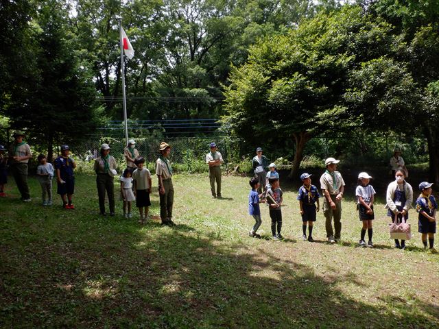 日野２団ビーバー隊活動写真その37