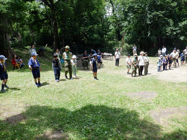 日野２団ビーバー隊活動写真その38