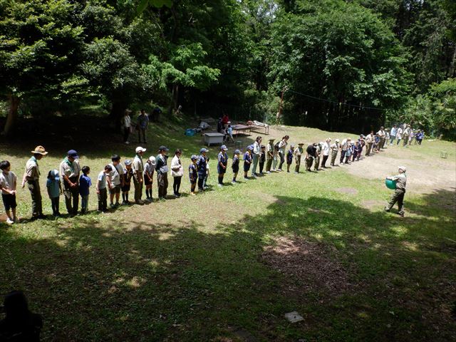 日野２団ビーバー隊活動写真その39