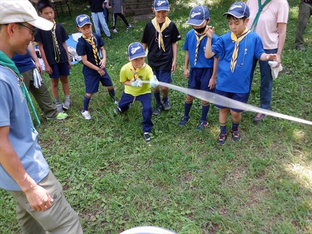 日野２団ビーバー隊活動写真その21