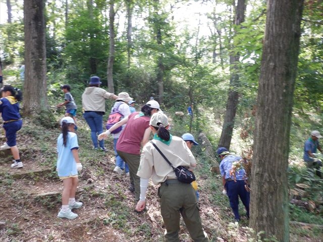 日野２団ビーバー隊活動写真その26