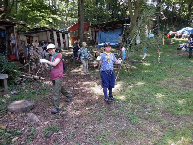 日野２団ビーバー隊活動写真その28