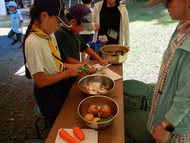 日野２団ビーバー隊活動写真その34