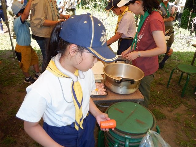 日野２団ビーバー隊活動写真その35