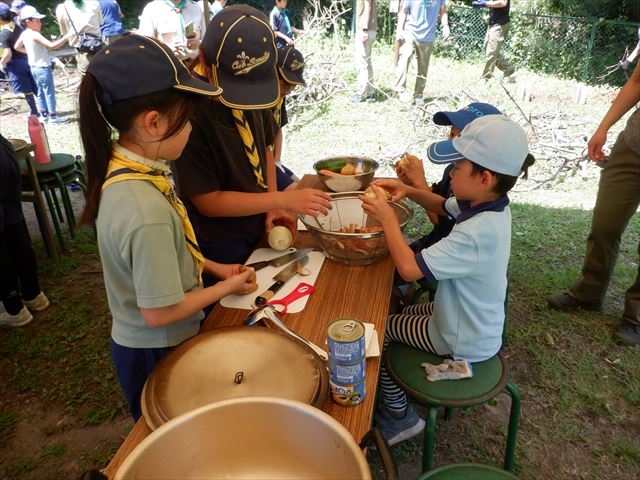 日野２団ビーバー隊活動写真その36