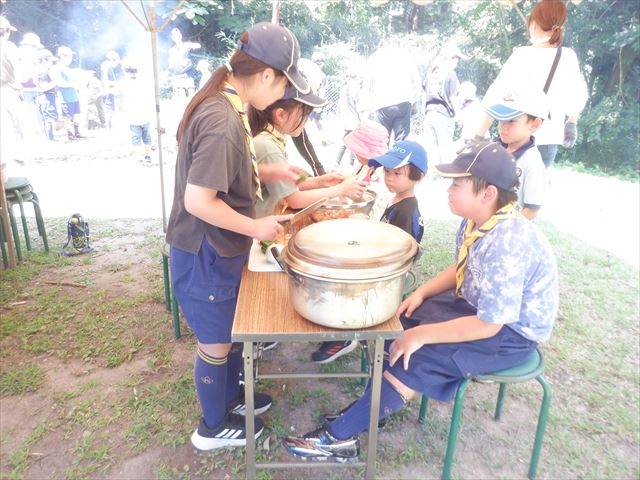 日野２団ビーバー隊活動写真その37