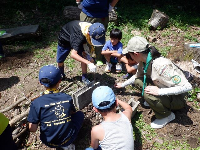 日野２団ビーバー隊活動写真その41