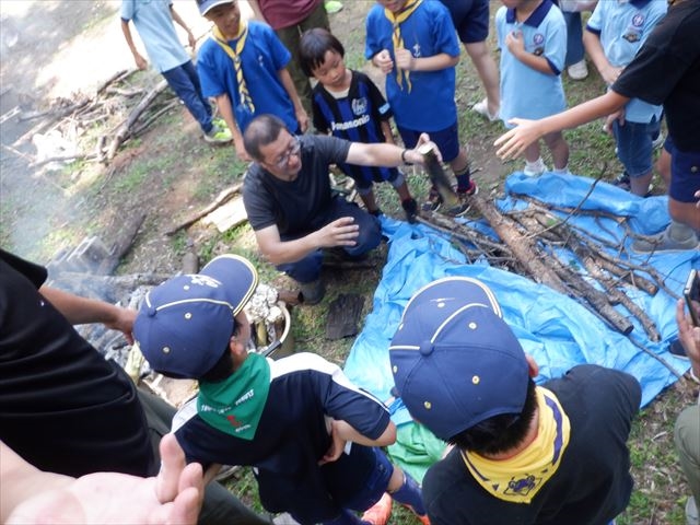 日野２団ビーバー隊活動写真その59