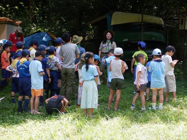 日野２団ビーバー隊活動写真その46