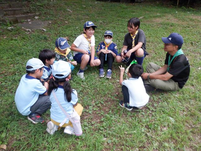 日野２団ビーバー隊活動写真その6