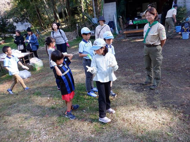 日野２団ビーバー隊活動写真その15