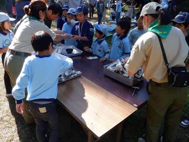 日野２団ビーバー隊活動写真その56