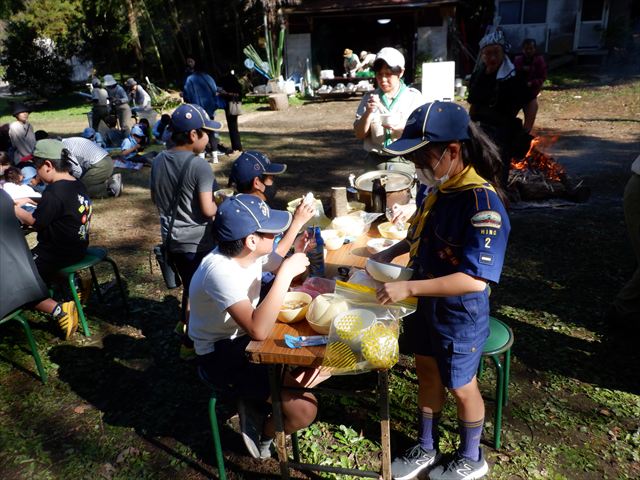 日野２団ビーバー隊活動写真その59