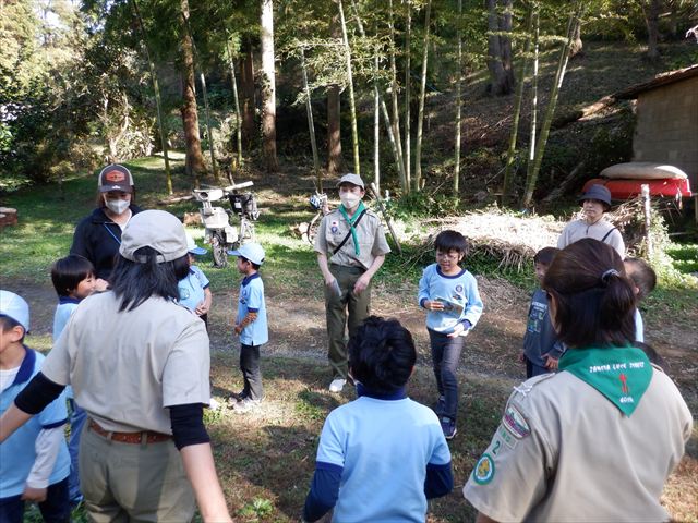 日野２団ビーバー隊活動写真その68