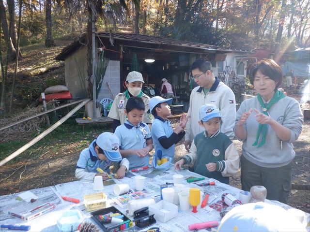 日野２団ビーバー隊活動写真その16