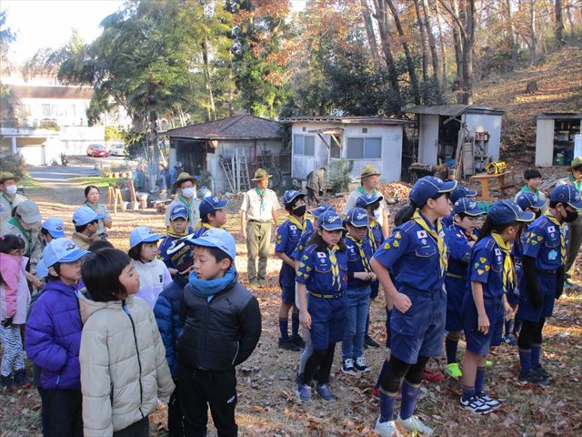 日野２団ビーバー隊活動写真その1