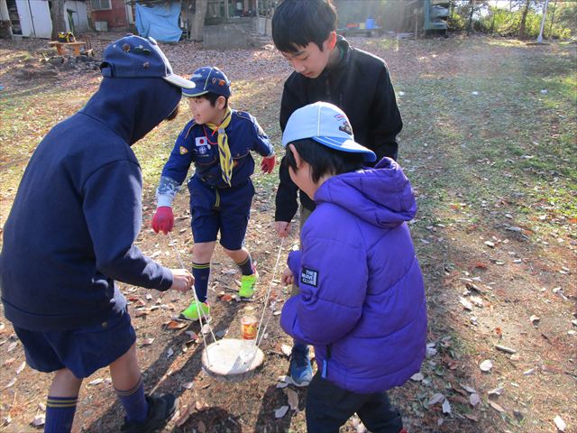 日野２団ビーバー隊活動写真その9