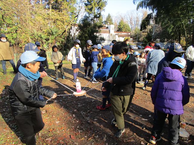 日野２団ビーバー隊活動写真その11