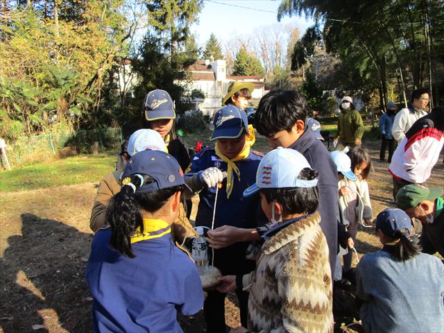 日野２団ビーバー隊活動写真その12