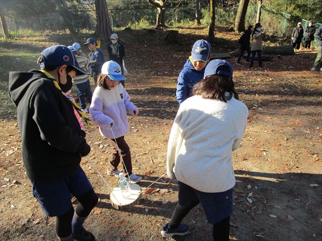 日野２団ビーバー隊活動写真その13