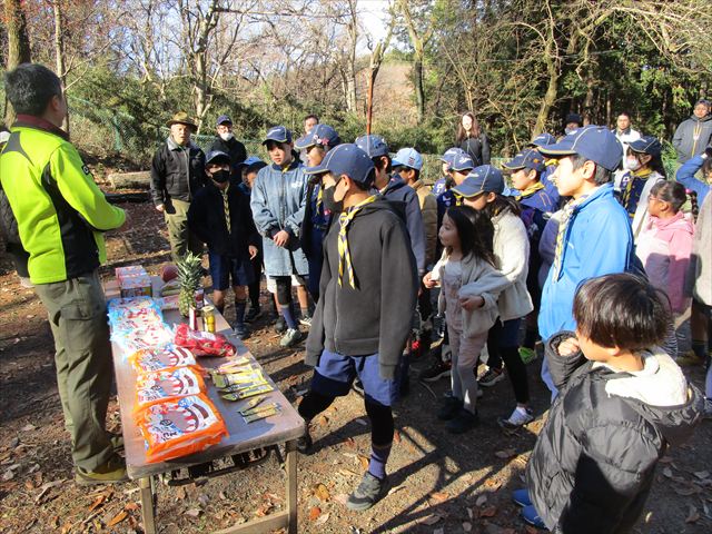 日野２団ビーバー隊活動写真その16